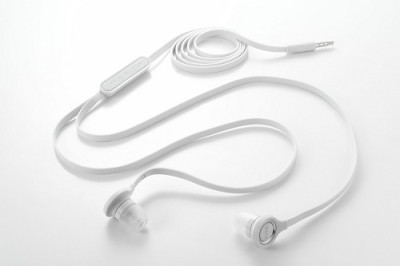 Слушалки Слушалки с кабел и микрофон Слушалки стерео handsfree оригинални  за HTC модел RC E190  3.5 mm  бели 